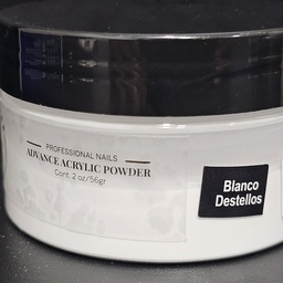 Acrilico Blanco Destellos 2oz