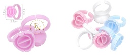 Anillos para pestañas x10