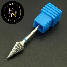 Fresa Conica Carburo Azul