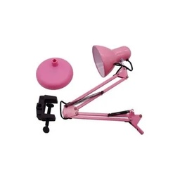 Lampara Mesa Oro-Rosa y Lila