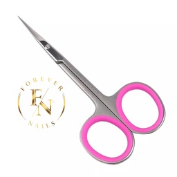 Tijera Manicura Rusa Argolla Morada MPZ63