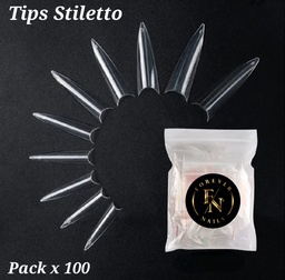 Tips Stiletto trans XXL x100 Cubrim