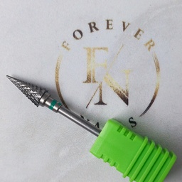 [FN] Fresa Conica G.Grueso/verde Tungsteno