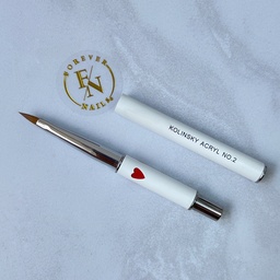 [FN] Pincel Acrilico #2 Corazon MP60