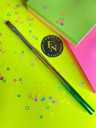 [FN] Pincel Gel Mango Metal Verde MSP4